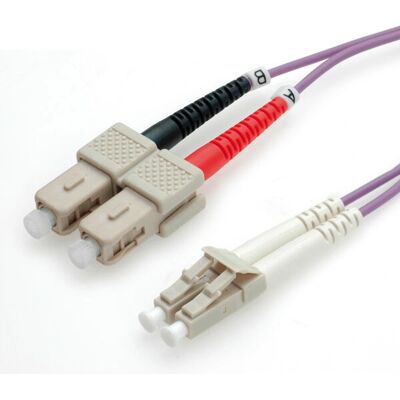 Câble Fibre Optique ROLINE 5m Violet - Produit Data Center - Publicité Câble Fibre Optique ROLINE 5m Violet - Produit Data Center - Publicité