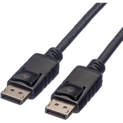 Câble DisplayPort Roline 1,5m - 4K, Noir - Publicité Câble DisplayPort Roline 1,5m - 4K, Noir - Publicité