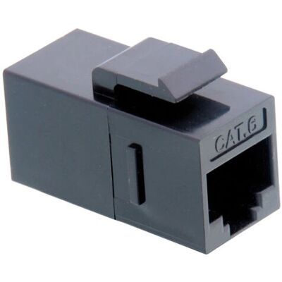 VALUE Conector Keystone RJ-45 - Sin blindaje Cat.6 - Negro VALUE Conector Keystone RJ-45 - Sin blindaje Cat.6 - Negro
