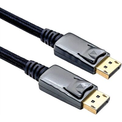 ROLINE 1,5 m DisplayPort-Kabel Schwarz ROLINE 1,5 m DisplayPort-Kabel Schwarz