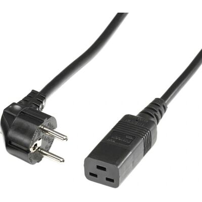 Roline Cabo de Alimentação - 19.08.1553 - 3m, Preto, IEC C19, Schuko Roline Cabo de Alimentação - 19.08.1553 - 3m, Preto, IEC C19, Schuko