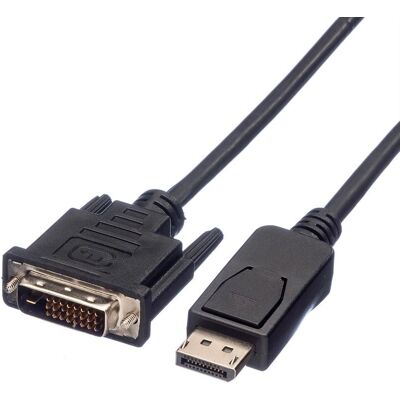 Cable DVI-D DisplayPort de Value - Negro - 1.5m Cable DVI-D DisplayPort de Value - Negro - 1.5m