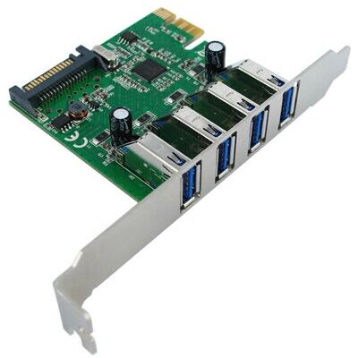 Adapter PCI-Express VALUE - 4 porty USB 3.0 - 5 Gbit/s - Karta PCI-Express Adapter PCI-Express VALUE - 4 porty USB 3.0 - 5 Gbit/s - Karta PCI-Express