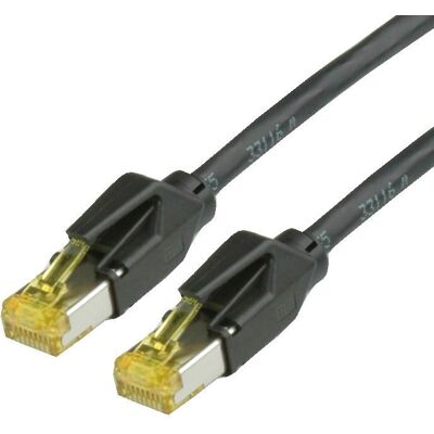Draka Comteq - Cat6a 0.5m - Schwarz - S/FTP - Patchkabel Draka Comteq - Cat6a 0.5m - Schwarz - S/FTP - Patchkabel