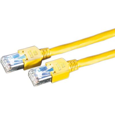 Cavo di rete Dätwyler CAT5e 15m - S/FTP - Giallo Cavo di rete Dätwyler CAT5e 15m - S/FTP - Giallo