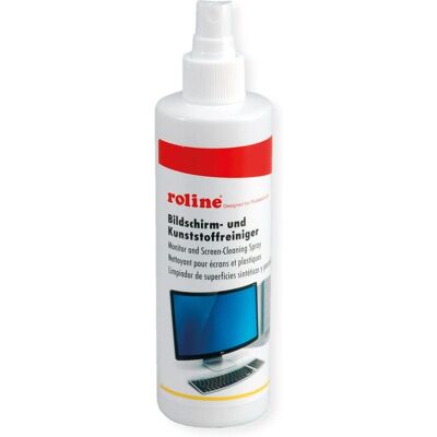 ROLINE 19044125 Bildschirm- und Kunststoffreiniger - Allzweck, 250ml ROLINE 19044125 Bildschirm- und Kunststoffreiniger - Allzweck, 250ml
