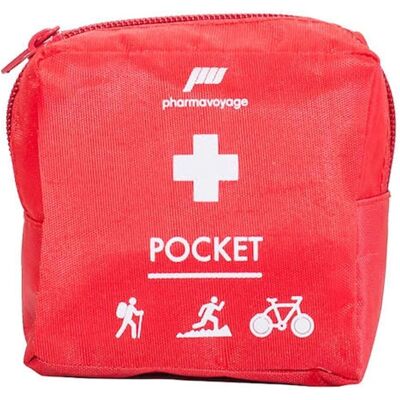 Trousse de secours Pharmavoyage - Compacte et Complète - Publicité Trousse de secours Pharmavoyage - Compacte et Complète - Publicité