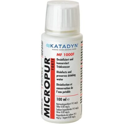 Filtre à eau Katadyn Micropur Forte MF 1000F - Blanc - Publicité Filtre à eau Katadyn Micropur Forte MF 1000F - Blanc - Publicité