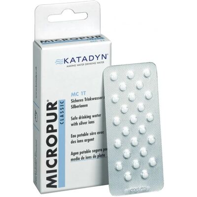 Katadyn Micropur Classic MC PK100 - Compresse di purificazione dell'acqua Katadyn Micropur Classic MC PK100 - Compresse di purificazione dell'acqua
