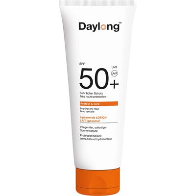 Crème solaire liposomale SPF 50+ Daylong pour corps et visage - Publicité Crème solaire liposomale SPF 50+ Daylong pour corps et visage - Publicité
