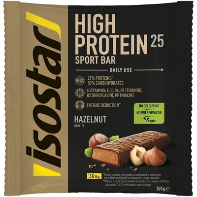 Isostar - High Protein 25 - Nuss - Proteinriegel Isostar - High Protein 25 - Nuss - Proteinriegel
