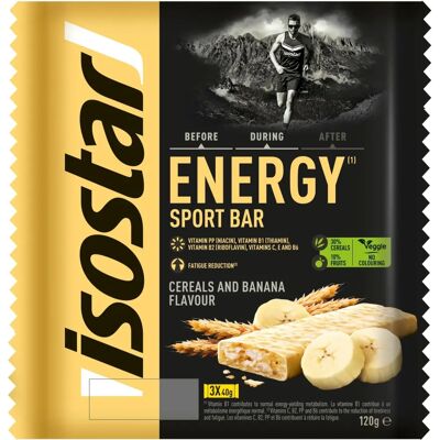 Isostar Energía x10 - Barra de Plátano - Barrita Energética - Varias Colores - Talla Única - Barra Energética Isostar Energía x10 - Barra de Plátano - Barrita Energética - Varias Colores - Talla Única - Barra Energética