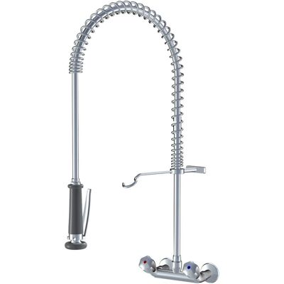 KWC K.24.42.70.000C78 Wandmontierter Spültischmischer mit Brause KWC K.24.42.70.000C78 Wandmontierter Spültischmischer mit Brause