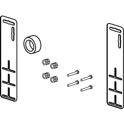 KWC Z.536.828 Bevestigingsset - Wand 2-Gaten KWC Z.536.828 Bevestigingsset - Wand 2-Gaten