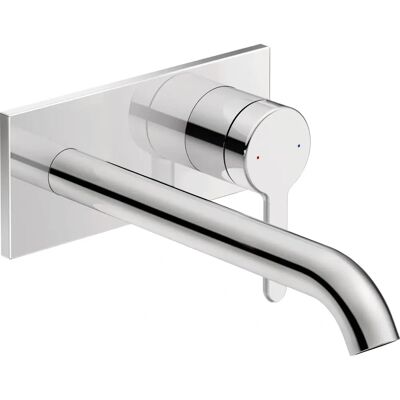 Duravit C.1 Wasserhahn - Keramik, Wandmontage, 225mm Ausladung, Chrom Duravit C.1 Wasserhahn - Keramik, Wandmontage, 225mm Ausladung, Chrom
