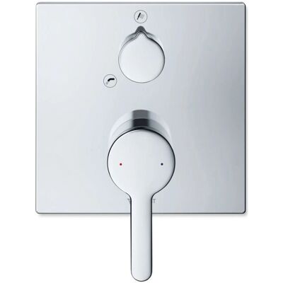 Duravit C.1 Wasserhahn - Keramik-Umsteller, 150x150 mm - Chrom Duravit C.1 Wasserhahn - Keramik-Umsteller, 150x150 mm - Chrom