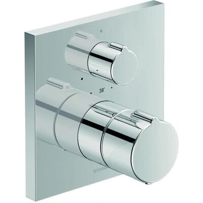 Duravit C.1 Termostato de ducha - Empotrado, Cromo, Seguridad Duravit C.1 Termostato de ducha - Empotrado, Cromo, Seguridad