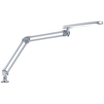 Hansa LED-Schreibtischlampe mit Klemme - Verstellbarer Arm & Nicht austauschbare LEDs Hansa LED-Schreibtischlampe mit Klemme - Verstellbarer Arm & Nicht austauschbare LEDs