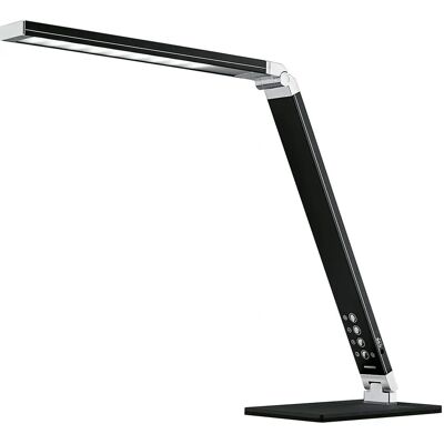 Hansa Lampe de Bureau LED Noire - Réglable, 420mm, 500lm Hansa Lampe de Bureau LED Noire - Réglable, 420mm, 500lm