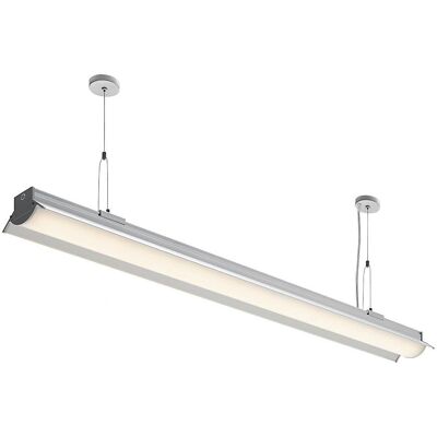 Hansa ALU CONNECT LED-Deckenlampe - 36W, 1180mm, Silber Hansa ALU CONNECT LED-Deckenlampe - 36W, 1180mm, Silber