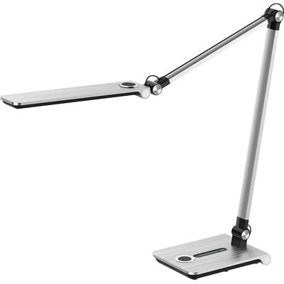 Lampe LED de bureau WAVE - Dimmable, 3 couleurs, Énergie efficace Lampe LED de bureau WAVE - Dimmable, 3 couleurs, Énergie efficace