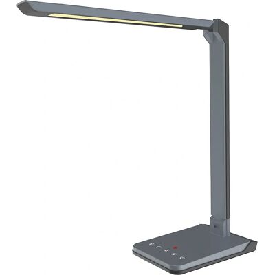 Lampe de bureau LED Hansa - Intensité réglable, gris Lampe de bureau LED Hansa - Intensité réglable, gris
