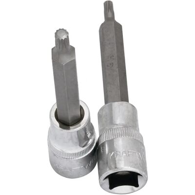 Ensemble de douilles KRAFTWERK 338006 - Chrome-Vanadium 1/2" 100mm - Publicité Ensemble de douilles KRAFTWERK 338006 - Chrome-Vanadium 1/2" 100mm - Publicité