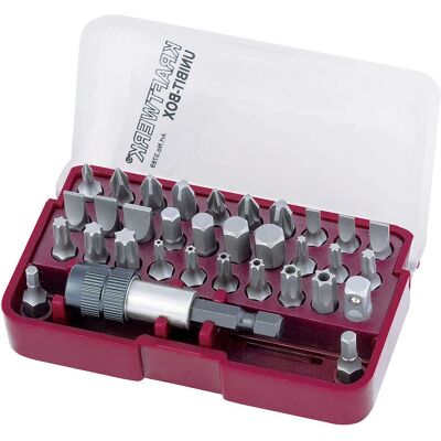 Kraftwerk 3789 Schraubenzieher Bits-Set - 33-tlg. Automobil-Qualität Kraftwerk 3789 Schraubenzieher Bits-Set - 33-tlg. Automobil-Qualität