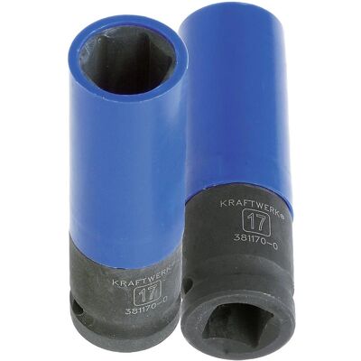 KRAFTWERK 381170-0 Impact Stecknuss - 17 mm, 1/2" Antrieb, Hochwertig KRAFTWERK 381170-0 Impact Stecknuss - 17 mm, 1/2" Antrieb, Hochwertig