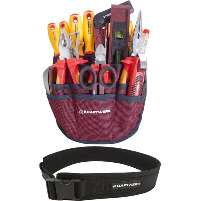 Kraftwerk Modell - VDE-zertifizierte Werkzeugtasche - Elektriker-Werkzeugkoffer Kraftwerk Modell - VDE-zertifizierte Werkzeugtasche - Elektriker-Werkzeugkoffer