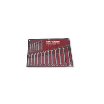 KRAFTWERK 3557R Satz Gabelringschlüssel - 18 Stück, 5,5-22mm KRAFTWERK 3557R Satz Gabelringschlüssel - 18 Stück, 5,5-22mm