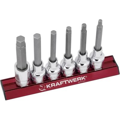 KRAFTWERK 336099 Schraubenzieherbitsatz - 6 Stück KRAFTWERK 336099 Schraubenzieherbitsatz - 6 Stück