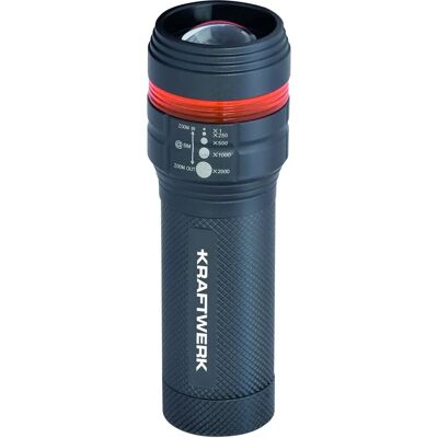 KRAFTWERK 32050 Schwarze LED Taschenlampe - Taschenlampe KRAFTWERK 32050 Schwarze LED Taschenlampe - Taschenlampe