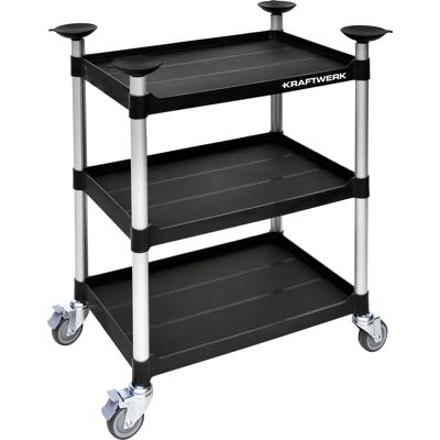 KRAFTWERK 3912A Werkstattwagen - Schwerlast-Transportwagen, Stahl, 24 kg KRAFTWERK 3912A Werkstattwagen - Schwerlast-Transportwagen, Stahl, 24 kg