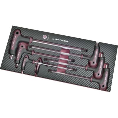 Kraftwerk - Eva3 - Stahl S2 - Kugelkopf - Screwdrivers set Kraftwerk - Eva3 - Stahl S2 - Kugelkopf - Screwdrivers set