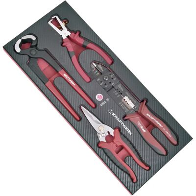 KRAFTWERK 4903-28 Mechaniker-Werkzeugsatz - 4 Werkzeuge KRAFTWERK 4903-28 Mechaniker-Werkzeugsatz - 4 Werkzeuge