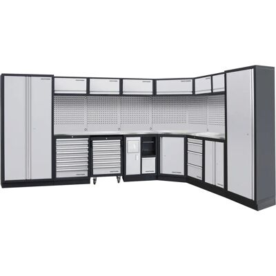 KRAFTWERK 3964EIX Garage-Schrank - Standfuß-Werkzeugaufbewahrung KRAFTWERK 3964EIX Garage-Schrank - Standfuß-Werkzeugaufbewahrung