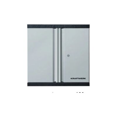 Kraftwerk 3964-27 Werkstattschrank - Wandmontage, Schwarz/Grau - Garage Aufbewahrung Kraftwerk 3964-27 Werkstattschrank - Wandmontage, Schwarz/Grau - Garage Aufbewahrung