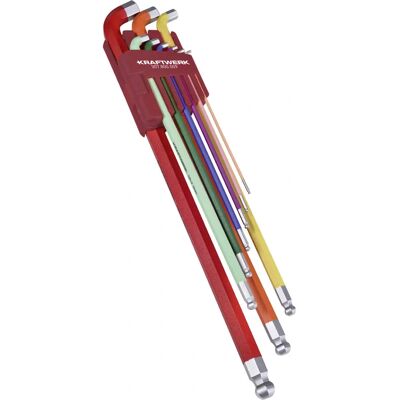 KRAFTWERK 307.800.009 Hex Key Set - Metric 9 pc(s) KRAFTWERK 307.800.009 Hex Key Set - Metric 9 pc(s)