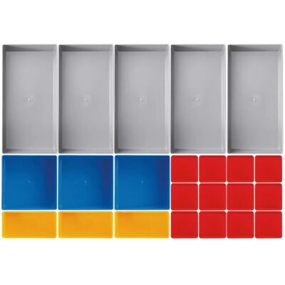 KRAFTWERK 198.001.003 Schubladen Organizer - Mehrfarbig KRAFTWERK 198.001.003 Schubladen Organizer - Mehrfarbig
