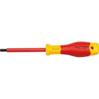 KRAFTWERK 305.340.060 Schraubenzieher - Sechskant, 6 mm, für Elektriker KRAFTWERK 305.340.060 Schraubenzieher - Sechskant, 6 mm, für Elektriker
