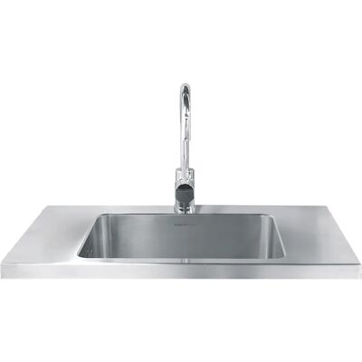 KRAFTWERK 150.000.011 Küchenspüle Quadrat Edelstahl - Top-mounted sink KRAFTWERK 150.000.011 Küchenspüle Quadrat Edelstahl - Top-mounted sink