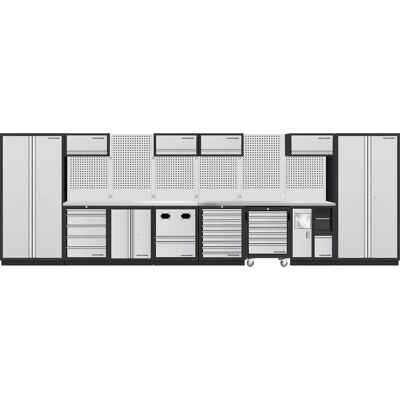 KRAFTWERK - 3964QIX - Edelstahl-Arbeitsplatte - Schrank KRAFTWERK - 3964QIX - Edelstahl-Arbeitsplatte - Schrank