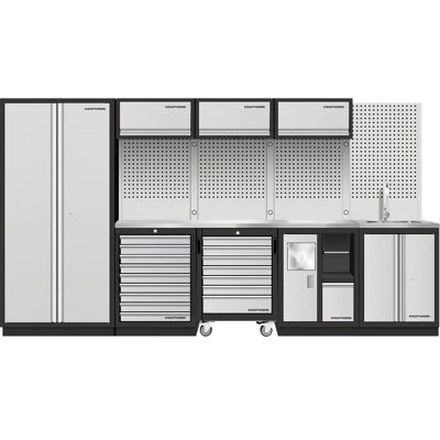 KRAFTWERK 3964DIX-SANA Garagenschrank - Bodenstehend, Sanitär - Werkstattschrank KRAFTWERK 3964DIX-SANA Garagenschrank - Bodenstehend, Sanitär - Werkstattschrank