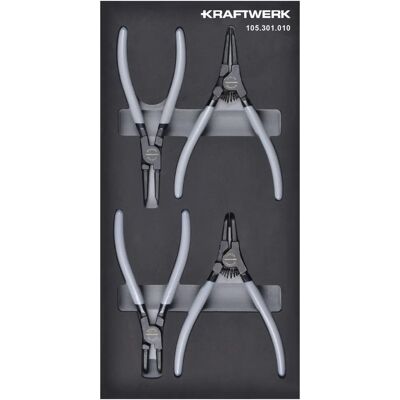 Kraftwerk Modell 200 mm - Sicherungsring-Werkzeugset Kraftwerk Modell 200 mm - Sicherungsring-Werkzeugset