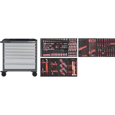 KRAFTWERK - 102.217.201 - ABS - 7 Schubladen - Tool Cart KRAFTWERK - 102.217.201 - ABS - 7 Schubladen - Tool Cart