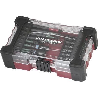 KRAFTWERK 306.378.004 screwdriver bit 29 pcs - screwdriver bits set KRAFTWERK 306.378.004 screwdriver bit 29 pcs - screwdriver bits set