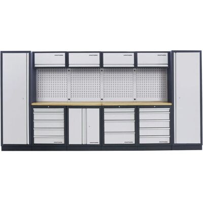 KRAFTWERK - 3964C-EX - Buche - Edelstahl 430 - Arbeitsstation KRAFTWERK - 3964C-EX - Buche - Edelstahl 430 - Arbeitsstation