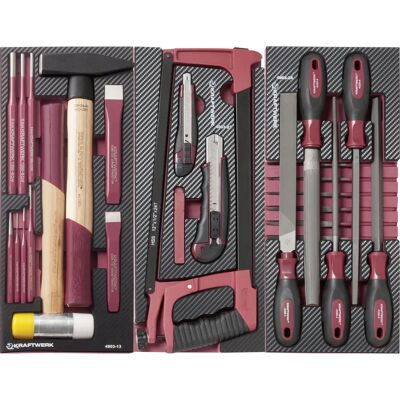 KRAFTWERK 105.515.003 Mechaniker-Werkzeug-Set - 40 Teile KRAFTWERK 105.515.003 Mechaniker-Werkzeug-Set - 40 Teile