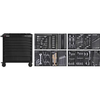 KRAFTWERK 102.217.BLK2 Werkzeugkiste - Organisationsset KRAFTWERK 102.217.BLK2 Werkzeugkiste - Organisationsset